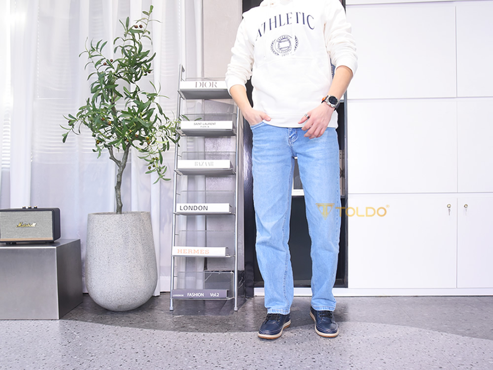 Giày cao 6cm thể thao da thật 7